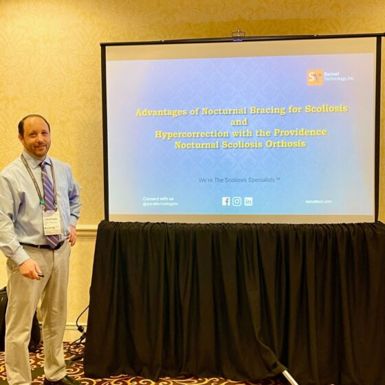 Jonathan Taylor presents the Advantages of Nocturnal Bracing for Scoliosis