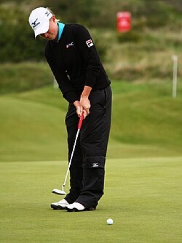 photo of Stacy Lewis at the 2010 Women's British Open
