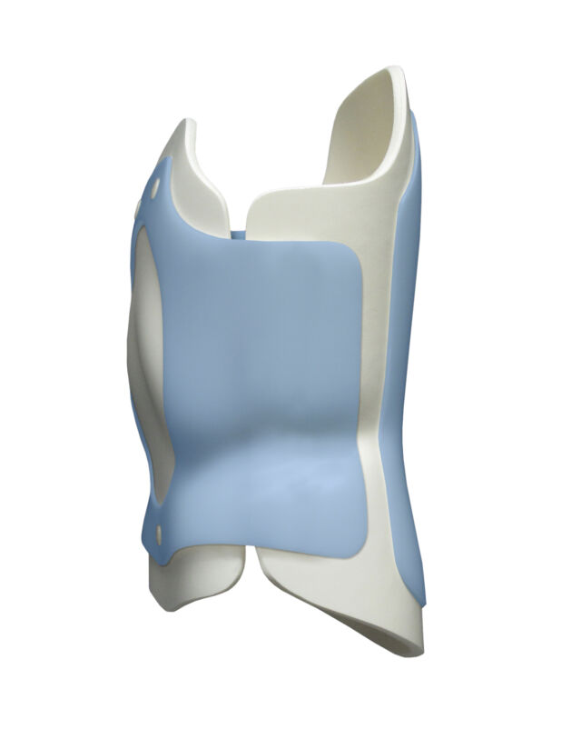Anterior over posterior trim foam