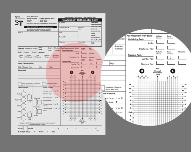Providence Orthometry Form