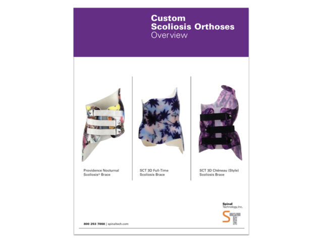 Custom Scoliosis Cover