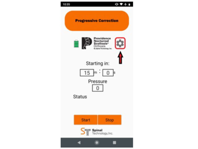 Status Start Screen