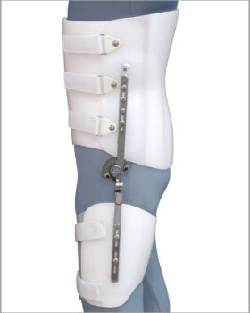 HIP Bivalve with Thigh Cuff - Lateral View