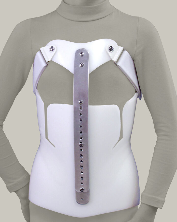 Kyphosis Orthosis with Front Channels