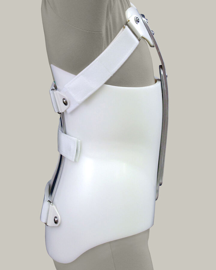 Kyphosis Orthosis - Right Lateral View