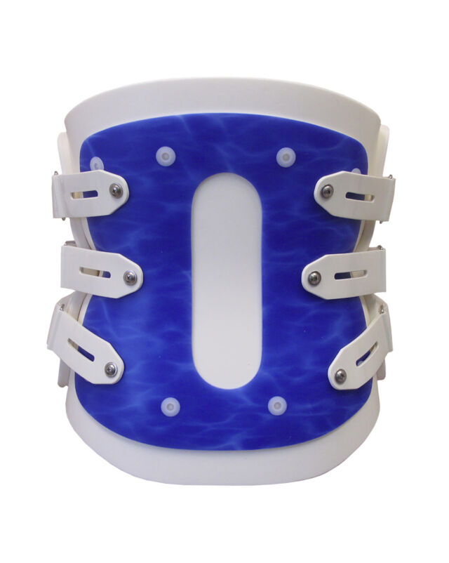 LSO Flex Foam® I Bivalve Smooth Overlap - Posterior View