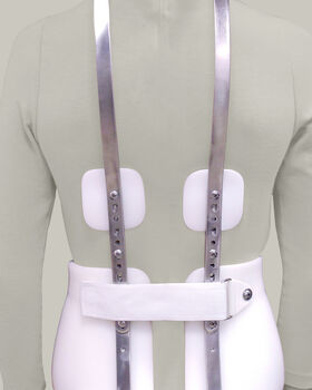 Milwaukee Orthosis - Kyphosis Pad Static - Posterior View
