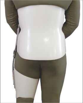 HIP Single Opening with Thigh Cuff - Back
