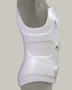 TLSO Flex Foam® 2 - Anterior Opening with Tongue - Lateral View