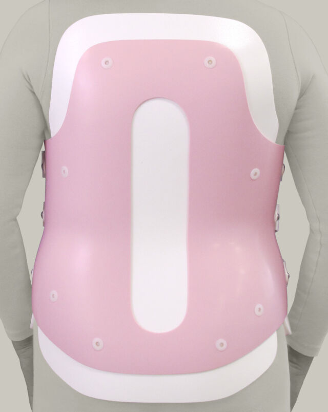 TLSO Flex Foam® 1 - Bivalve - Posterior View