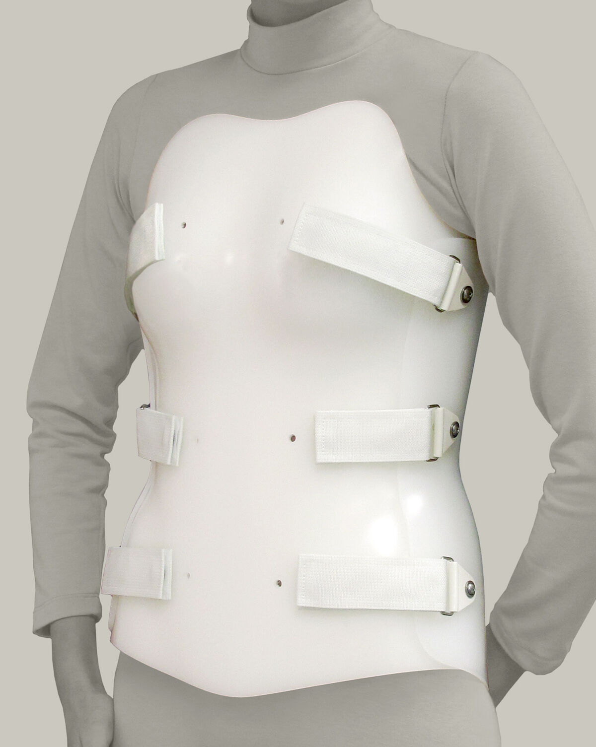TLSO Thoracolumbar Fixed Spinal Brace, Lightweight Back Brace for Kyphosis,  Oste