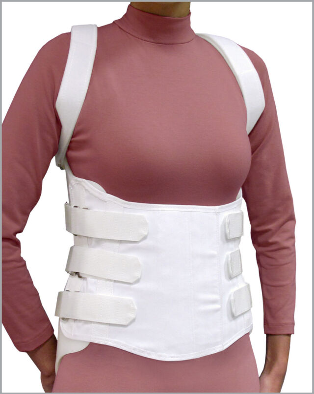 TLSO Corset Front with Axilla Straps